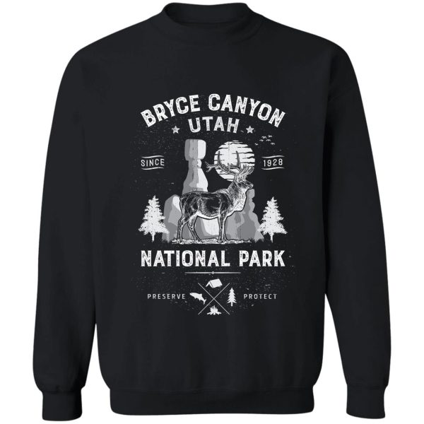 bryce canyon national park vintage utah deer elk t shirt sweatshirt