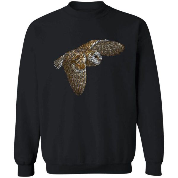bubbly barn owl sweatshirt