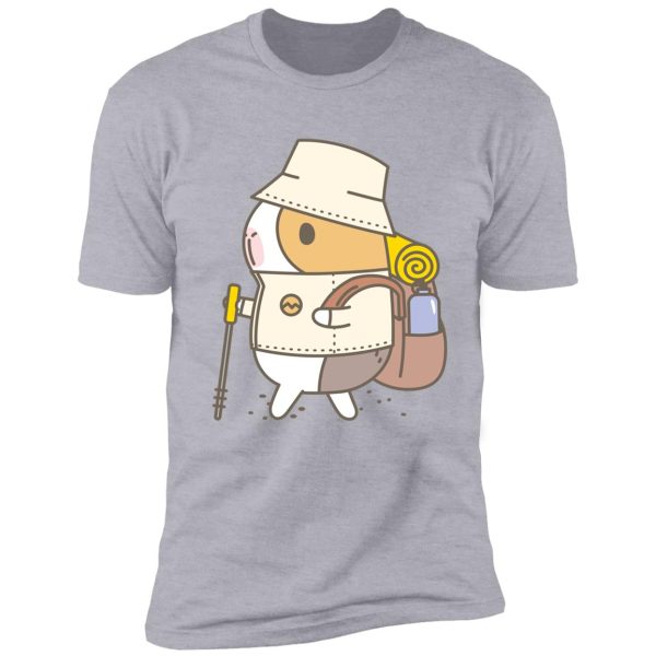 bubu the guinea pig, hiking shirt