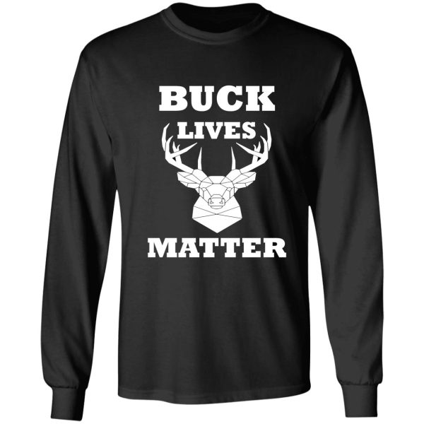buck lives matter blm hunter black moose deer game long sleeve