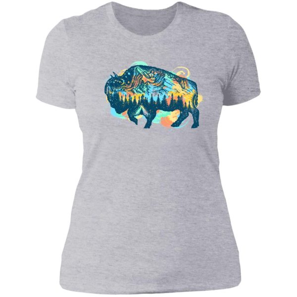 buffalo lady t-shirt