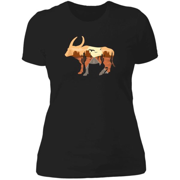 buffalo nature wilderness lady t-shirt