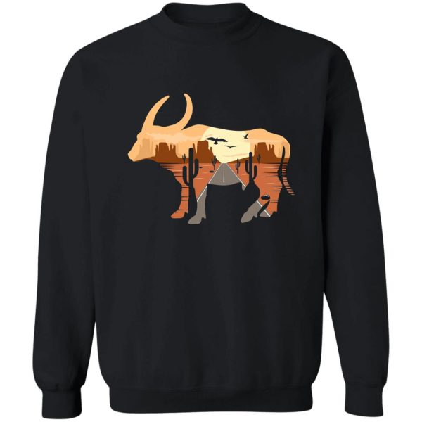 buffalo nature wilderness sweatshirt