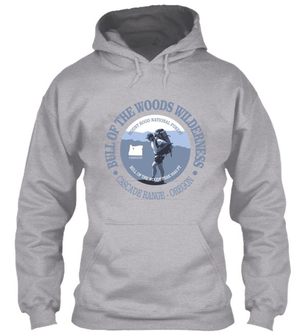 bull of the woods wilderness (bg) hoodie