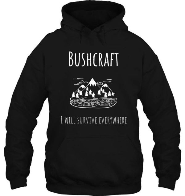 bushcraft survival camp outdoor hoodie