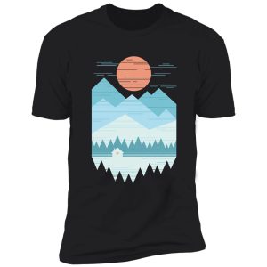 cabin in the snow shirt