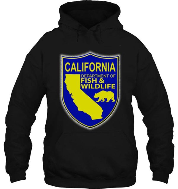 california fish & wildlife hoodie