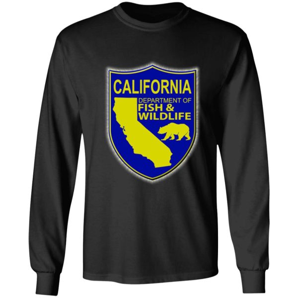 california fish & wildlife long sleeve