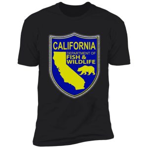 california fish & wildlife shirt