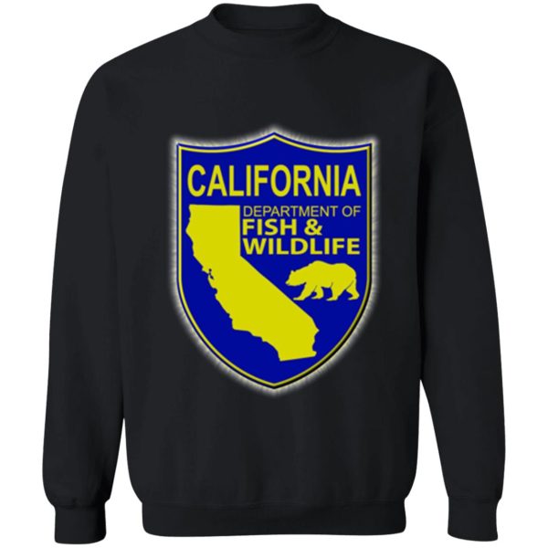california fish & wildlife sweatshirt