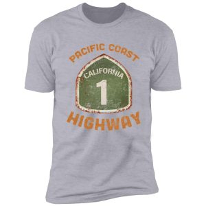 california pacific coast highway t-shirts and souvenirs shirt