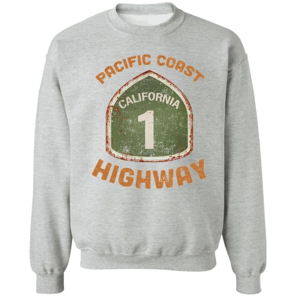 california pacific coast highway t-shirts and souvenirs sweatshirt