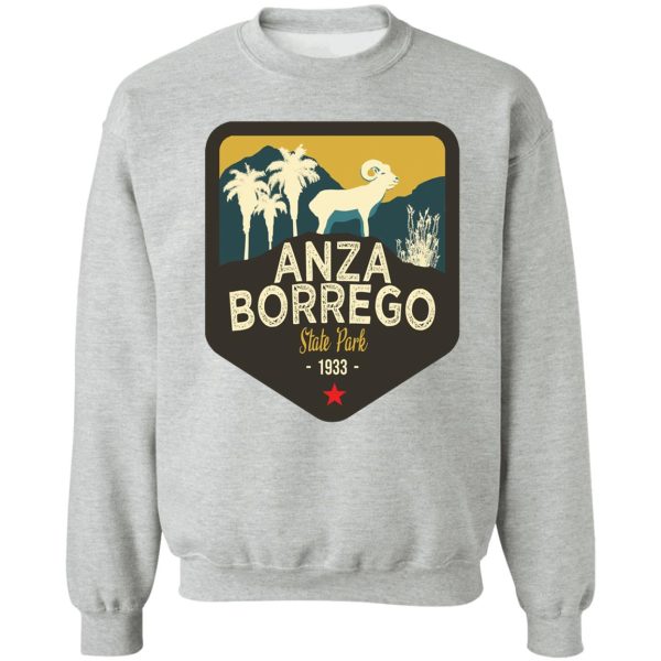 california treasures badge #2 of 10 - anza borrego state park sweatshirt