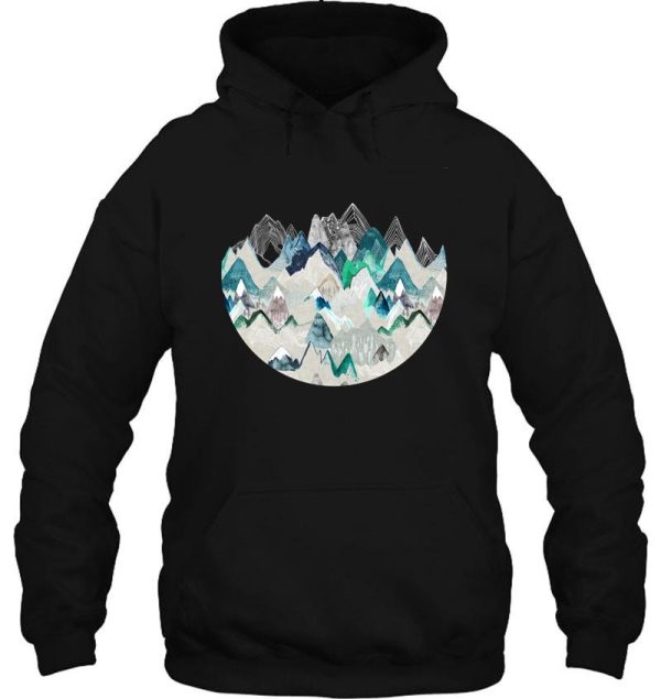 call of the mountains (in evergreen) hoodie