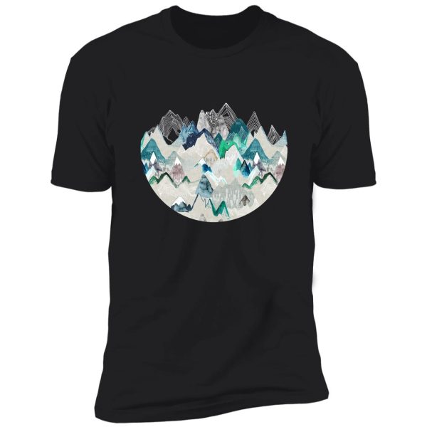 call of the mountains (in evergreen) shirt