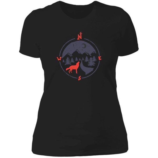 call of the north... lady t-shirt