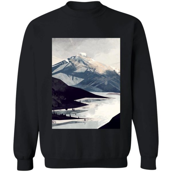 calming mountain sweatshirt