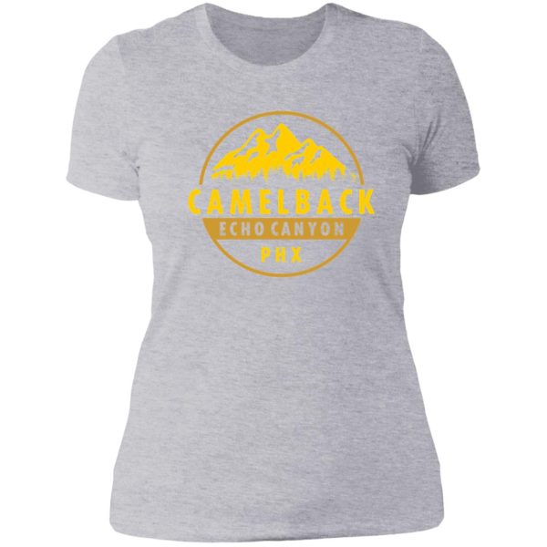 camelback mountain echo canyon t-shirt arizona hiking tee hiking and camping hiker shirt camper shirt outdoor shirts lady t-shirt