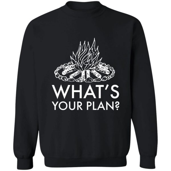 cameron kirk whats your plan design collection sweatshirt