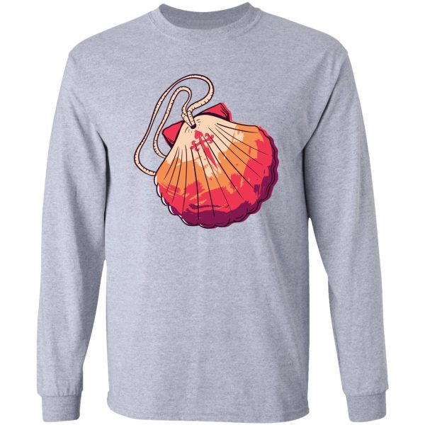 camino de santiago scallop long sleeve