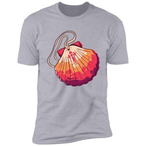 camino de santiago scallop shirt