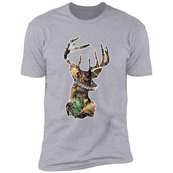 camo deer head shirt