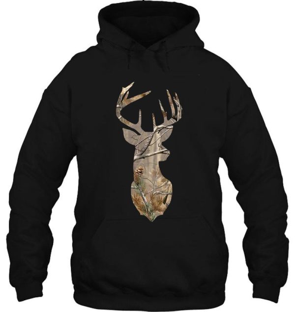 camo deer hoodie