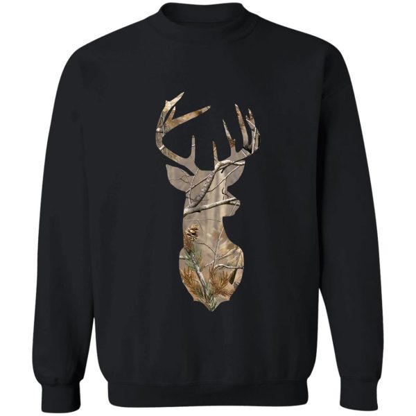 camo deer sweatshirt