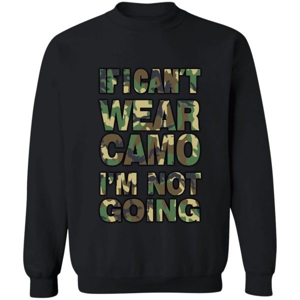 camo sweatshirt