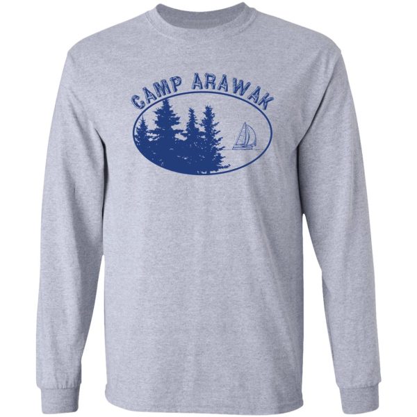 camp arawak gift retro summer camp long sleeve