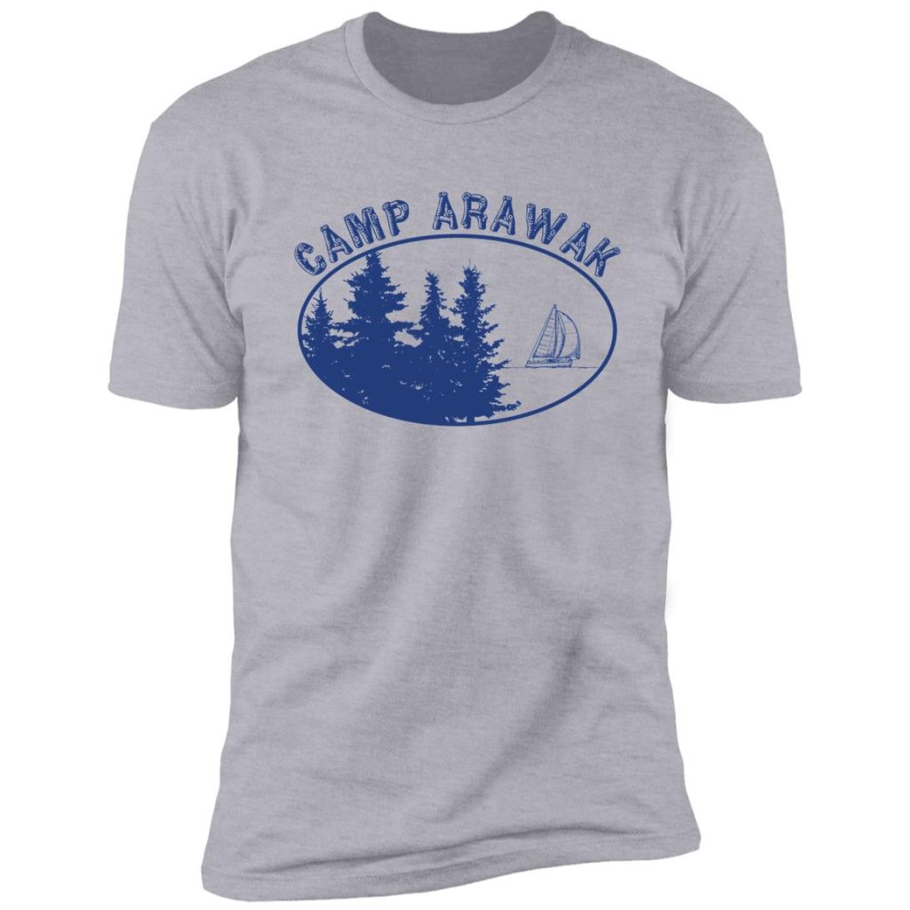 Camp Arawak Gift Retro Summer Camp T-Shirt