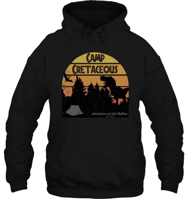 camp cretaceous (distressed) hoodie