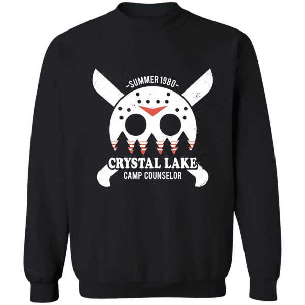 camp crystal lake counselor sweatshirt