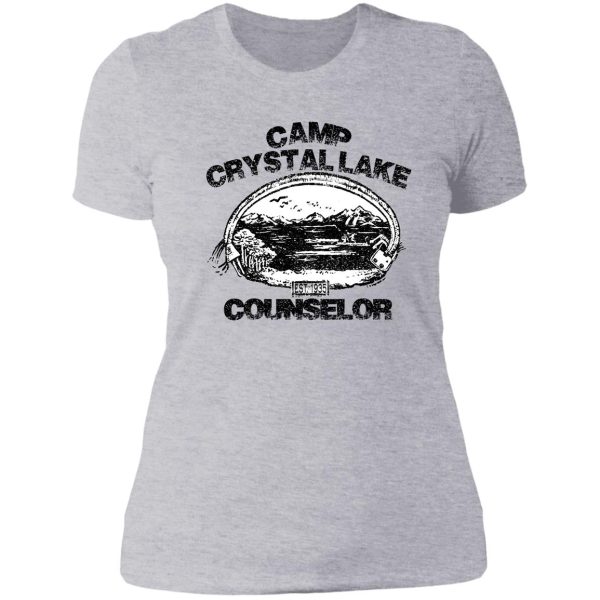 camp crystal lake lady t-shirt