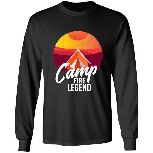 camp fire legend-summer. long sleeve