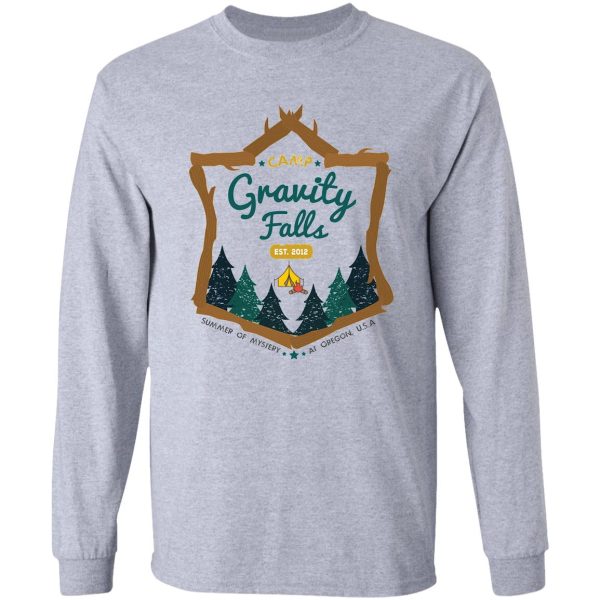 camp gravity falls (worn look) long sleeve