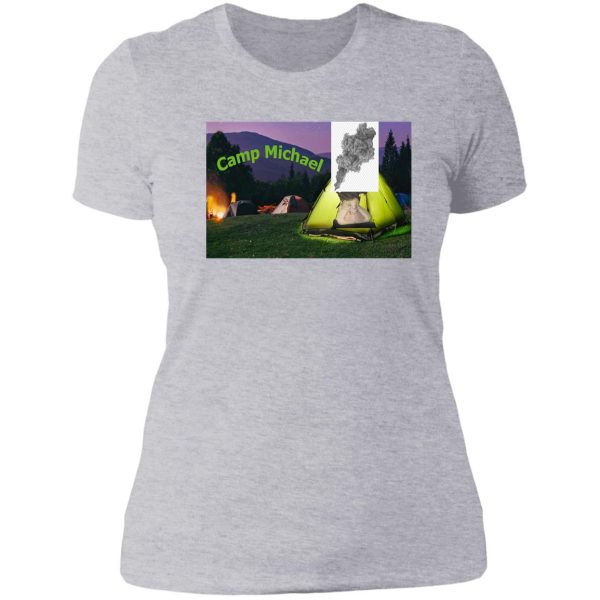 camp michael lady t-shirt