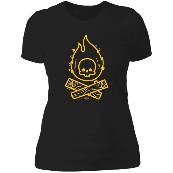 camp or die lady t-shirt
