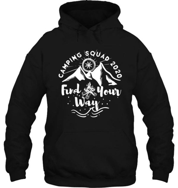 camp squad camping hoodie