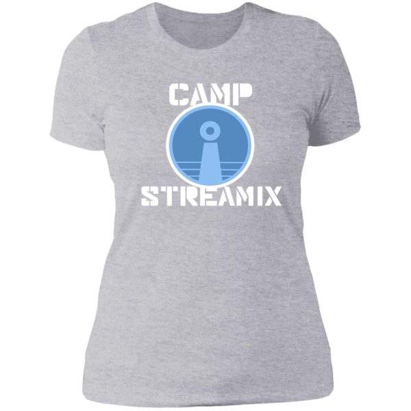 camp streamix camper logo lady t-shirt