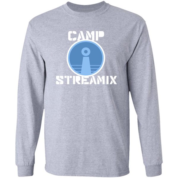 camp streamix camper logo long sleeve