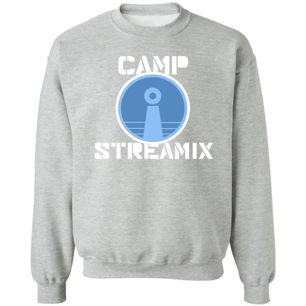 camp streamix camper logo sweatshirt
