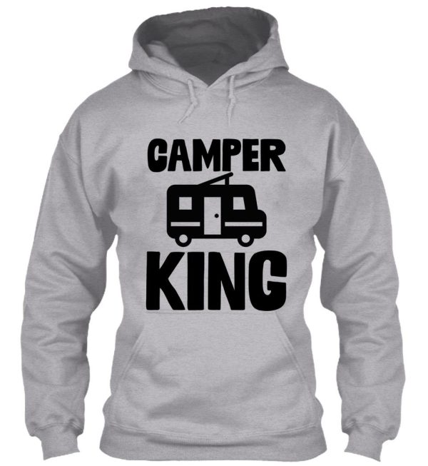 camper king art camping travel hoodie