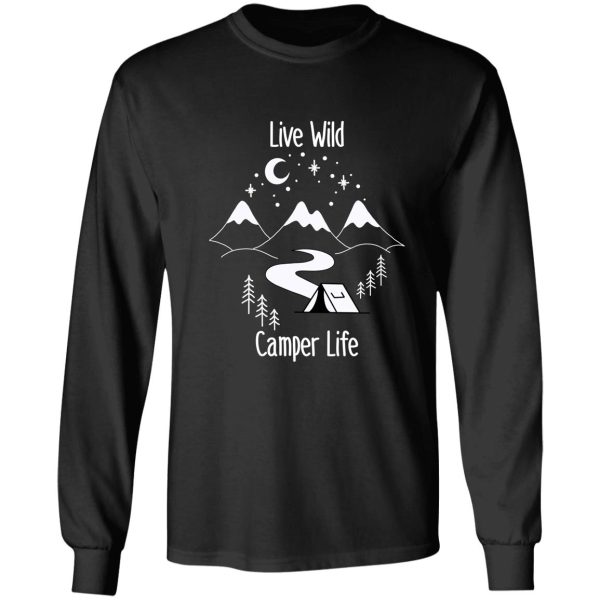 camper life live wild long sleeve