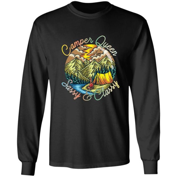 camper queen sassy & classy long sleeve