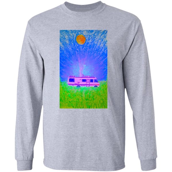 camper van painting under uv light long sleeve