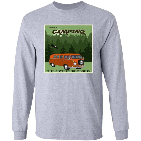 camper van vintage-vintage long sleeve