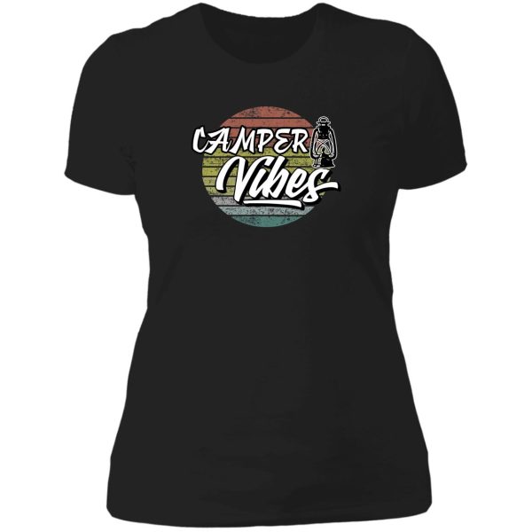 camper vibes lady t-shirt
