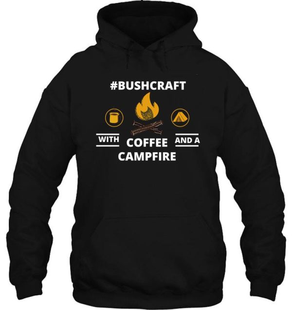 campfire and coffe hoodie