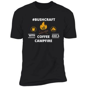 campfire and coffe shirt